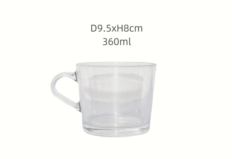 360ml Hoshine Joy Reusable Glass Cups Bourbon Glasses  Perfectly Crafted For Your Daily Enjoyment