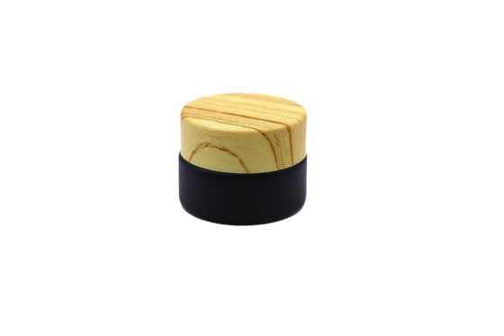 5 ml doorzichtige glazen potten met schroefdeksel voor cosmetische lotioncrème