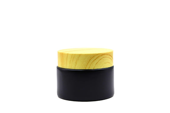 30 ml helder schroeftop glas cosmetische pot voor huidverzorging