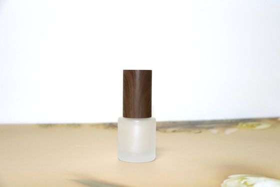 20 ml lege, opnieuw opvulbare glazen glazen cosmetische potten met schroefdeksel